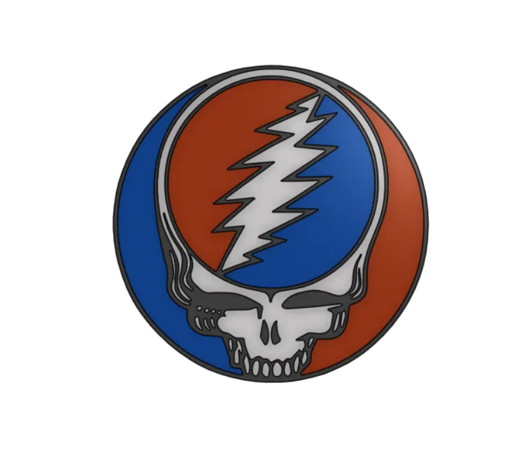 Grateful Dead Magnet - Steal Your Face - No AMS