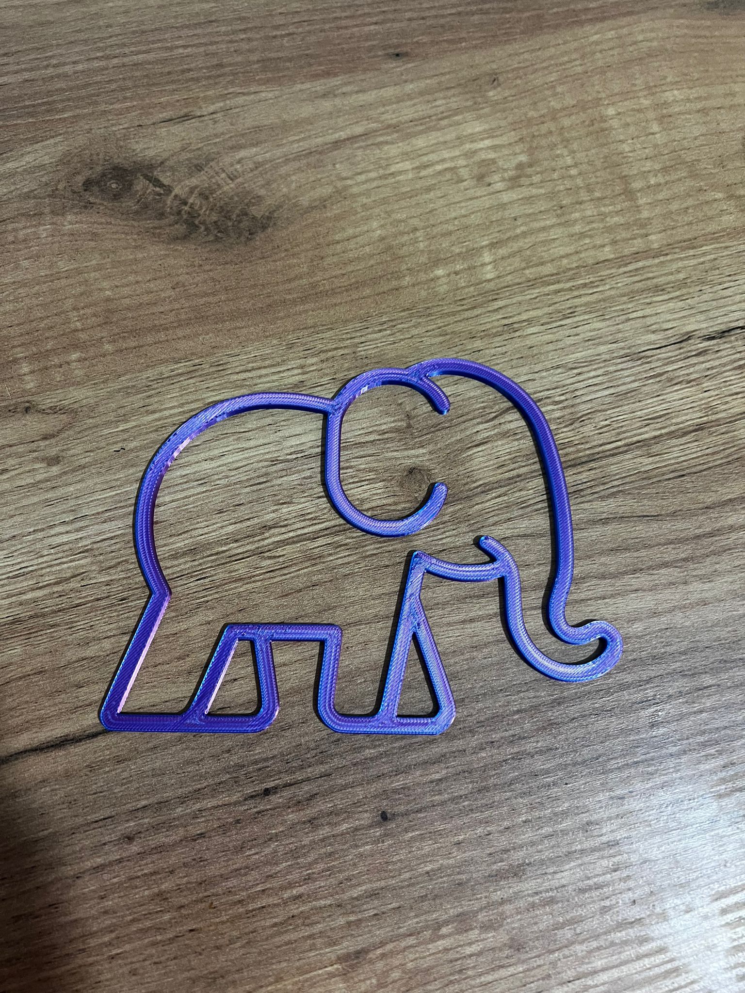 moldura elefante para decoração