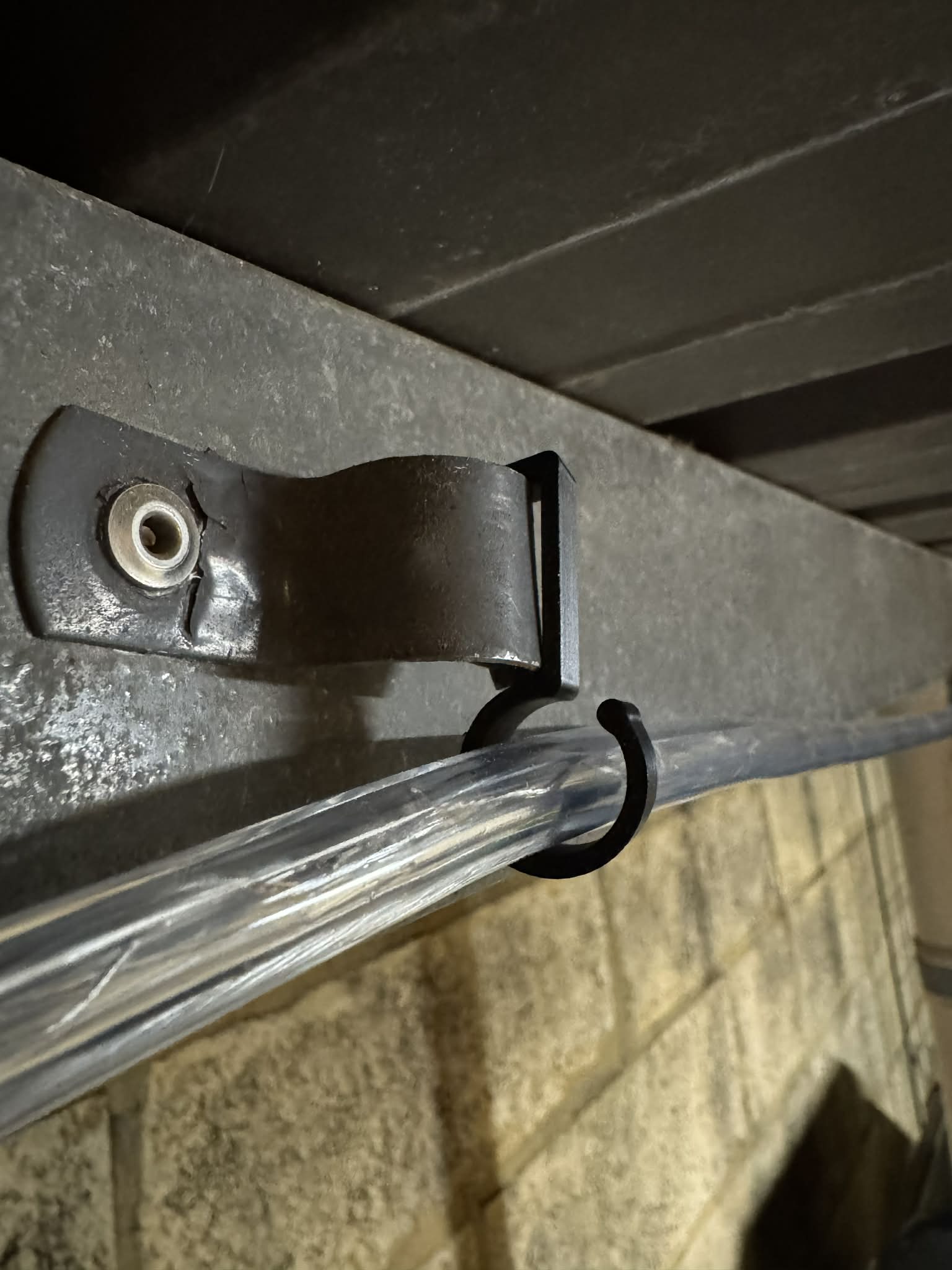 10mm LED rope mounting clip