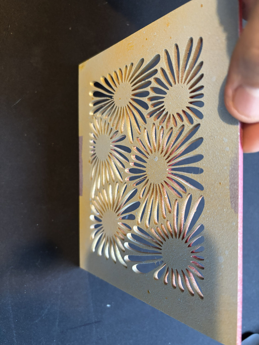 Flower stencil