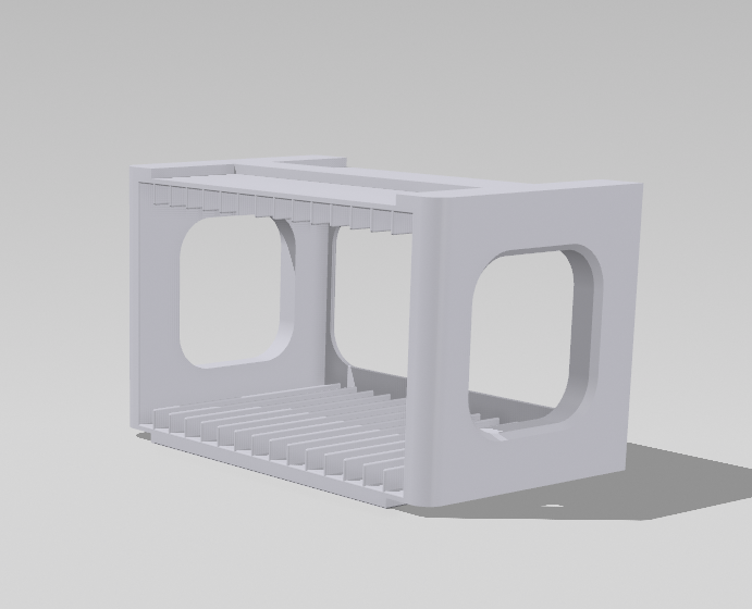 Modular Desktop CD Shelf