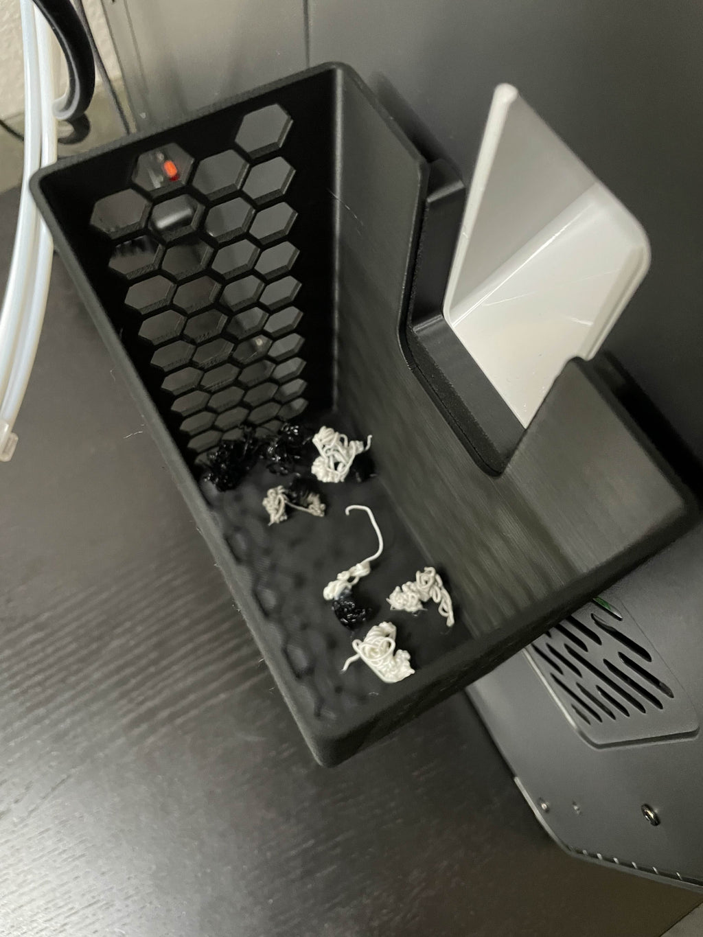 Anycubic Kobra S1 Poop Bin V2 With HEX Cutouts