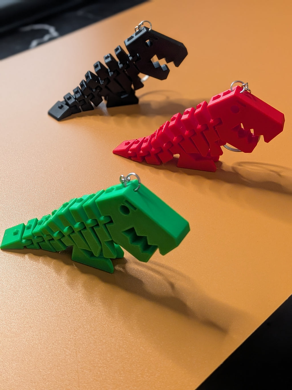 Flexi Rex Keychain