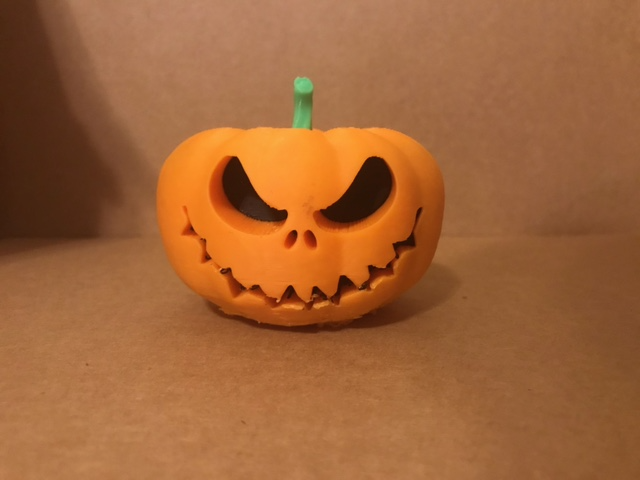 3 color Halloween pumpkin 0.25mm (pla)