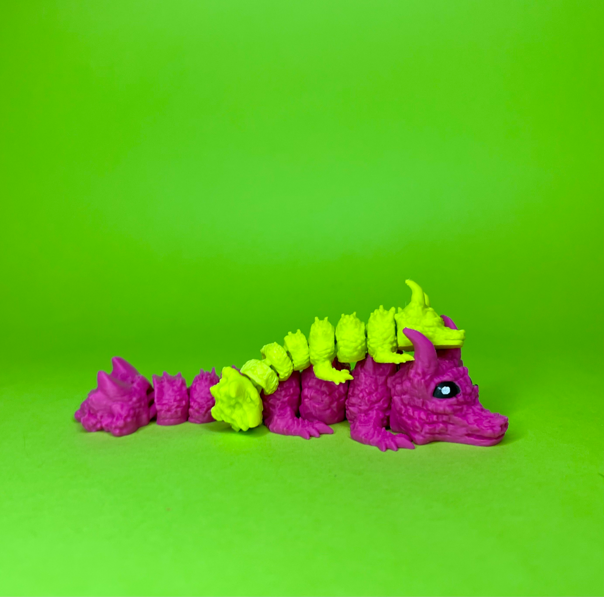 Articulated baby Stone Dragon (Wingless)