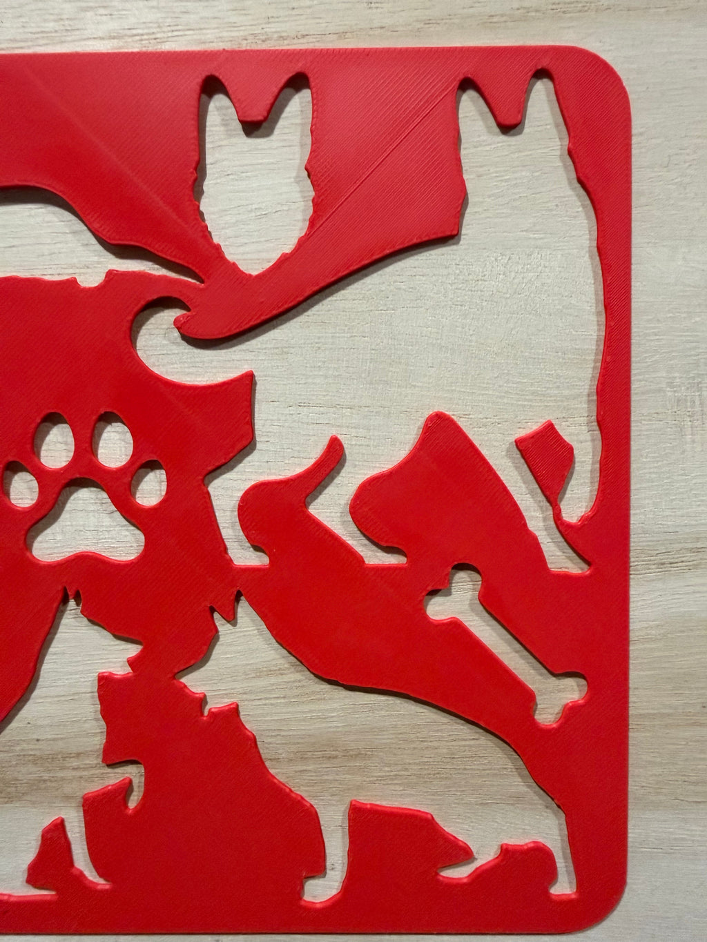German Shepherd Stencil