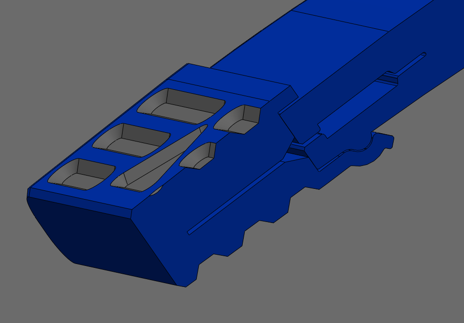 Single Edge Razor Blade Scraper Handle with Cap/Cover