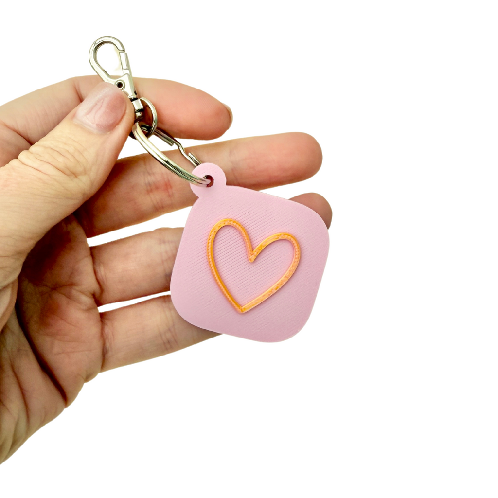 Heart NFC Keyring | Business Gift | NFC Keyring