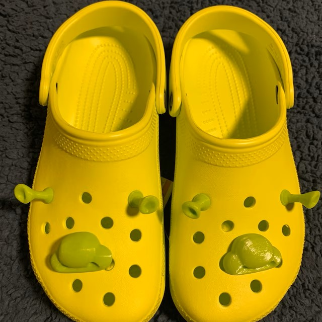 Shrek Croc Charm