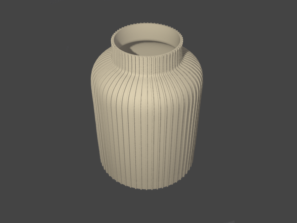 Ridge Vase