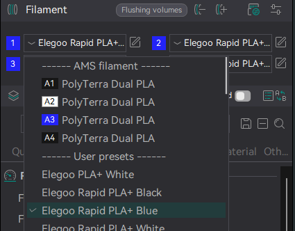 Fully Calibrated Profile - Elegoo Rapid PLA+ Blue