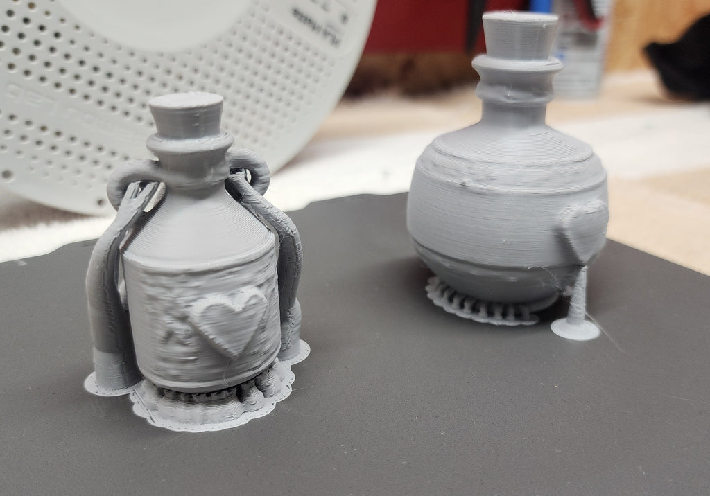 Miniature Healing Potion Bottles