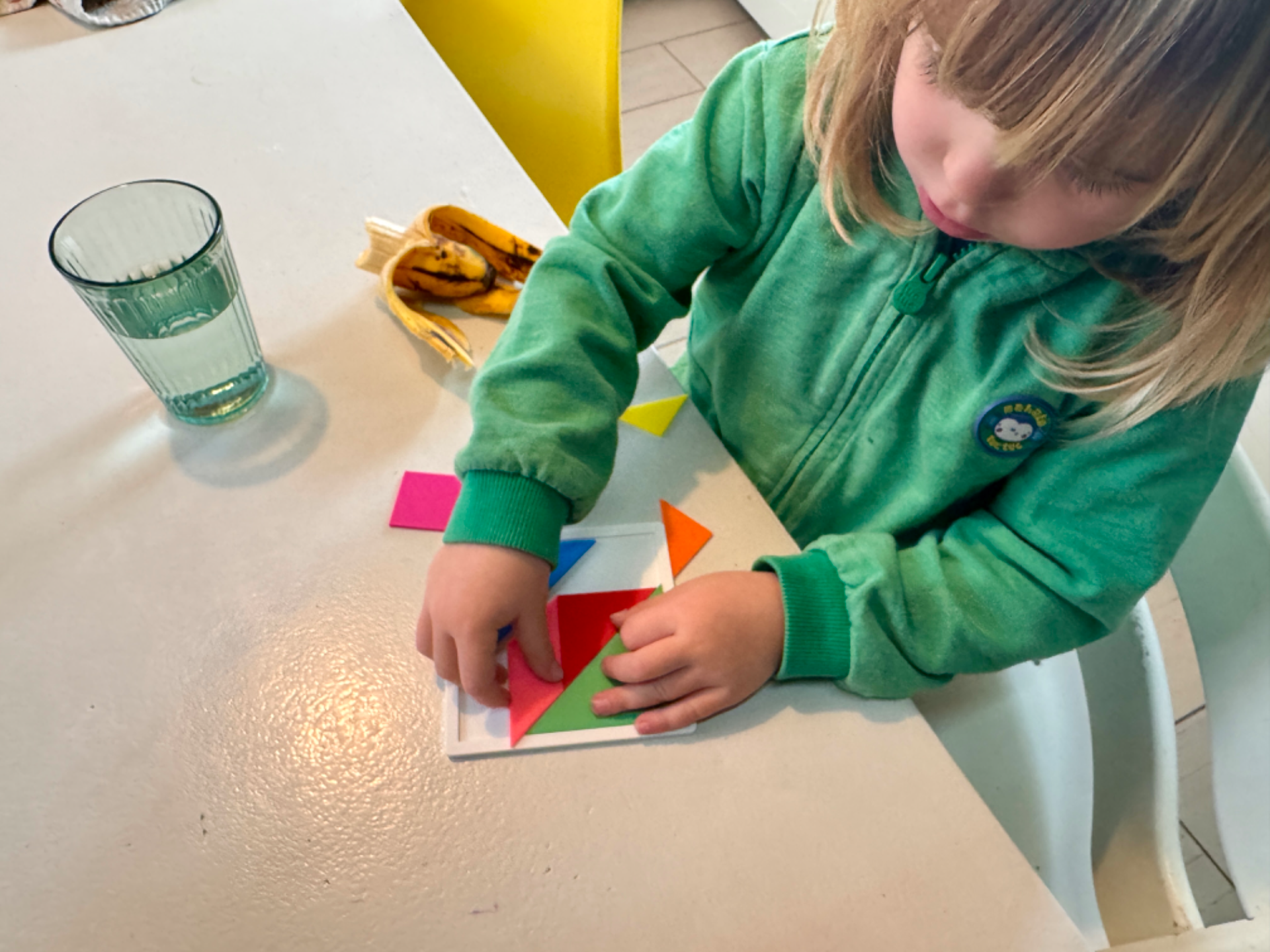 Colorful Tangram Puzzle