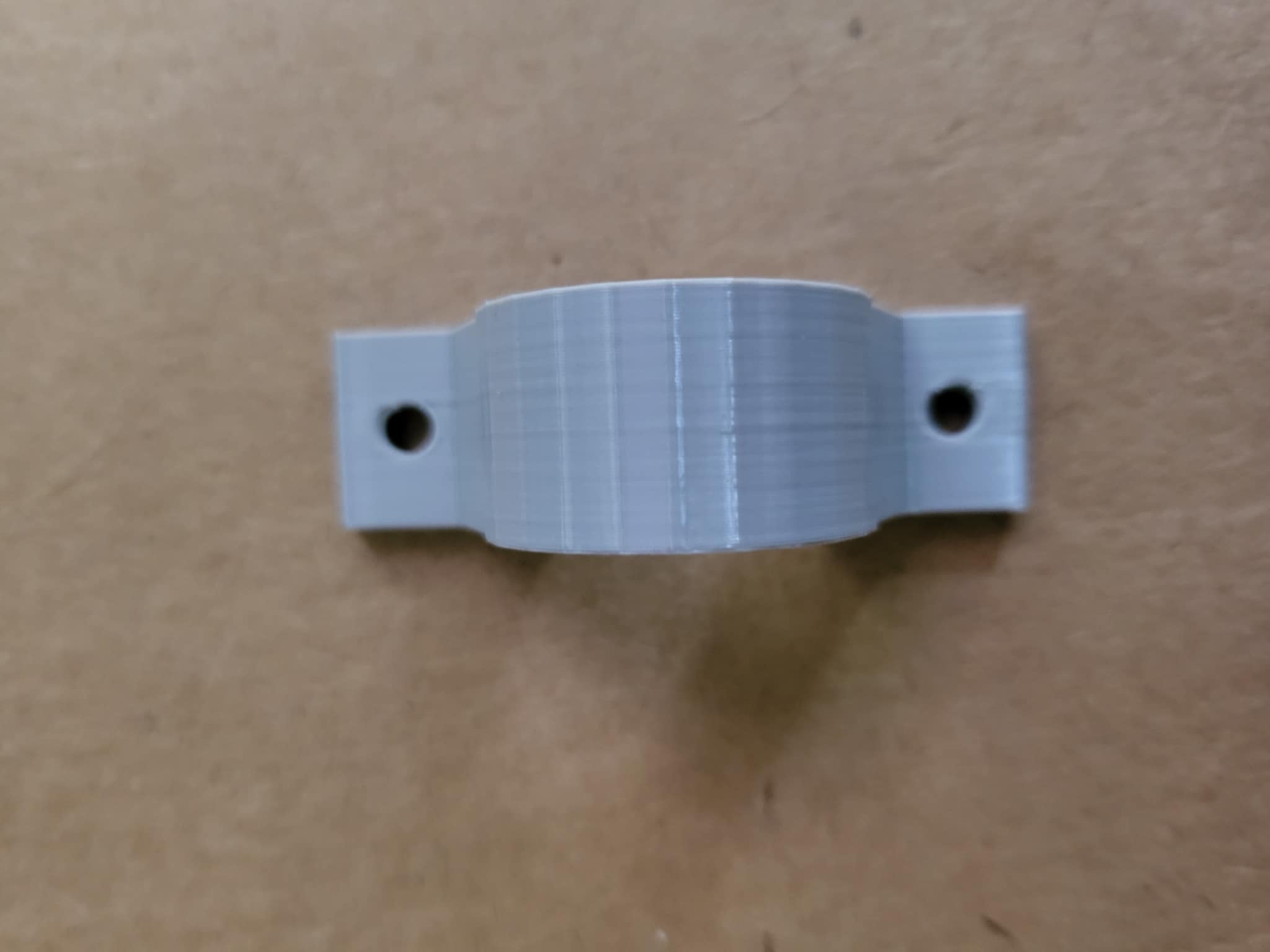 PVC Pipe bracket/mount for 1/2" PVC