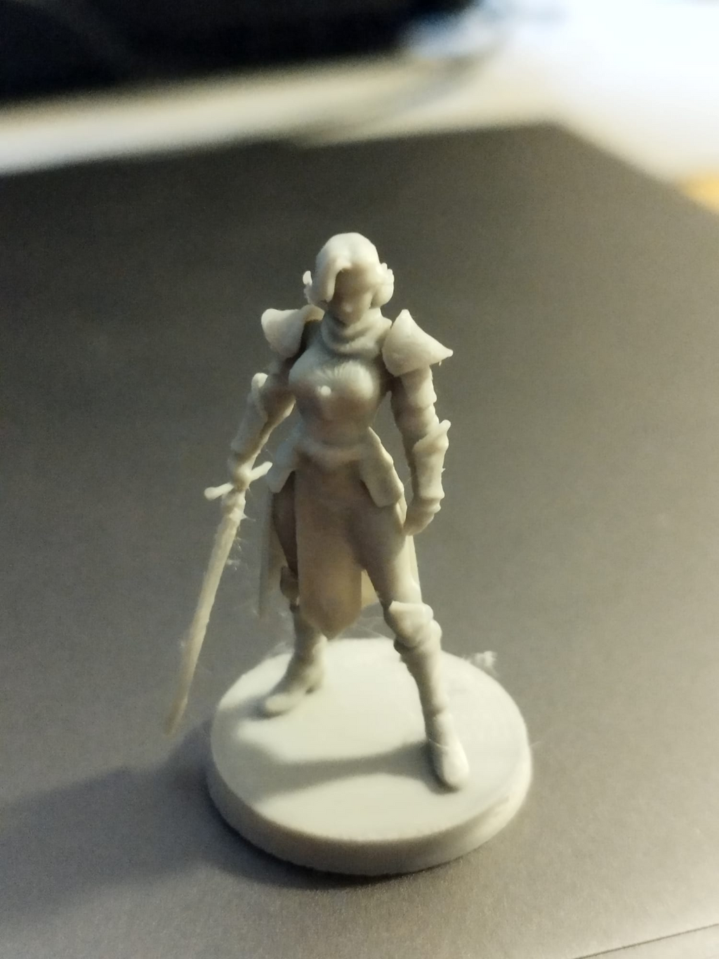 DnD Paladin Female 28mm