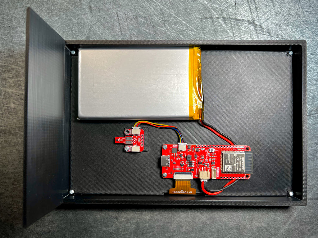 7.5" ePaper frame with angled base