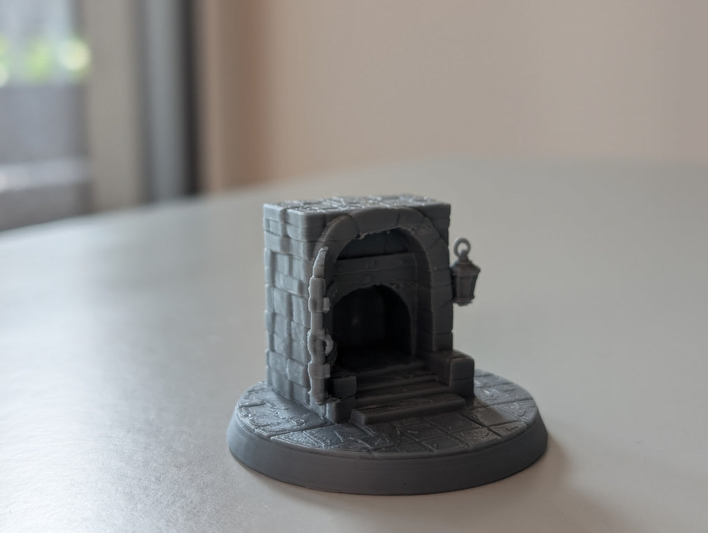 Dungeon Portal Arch - Tabletop Game Miniature