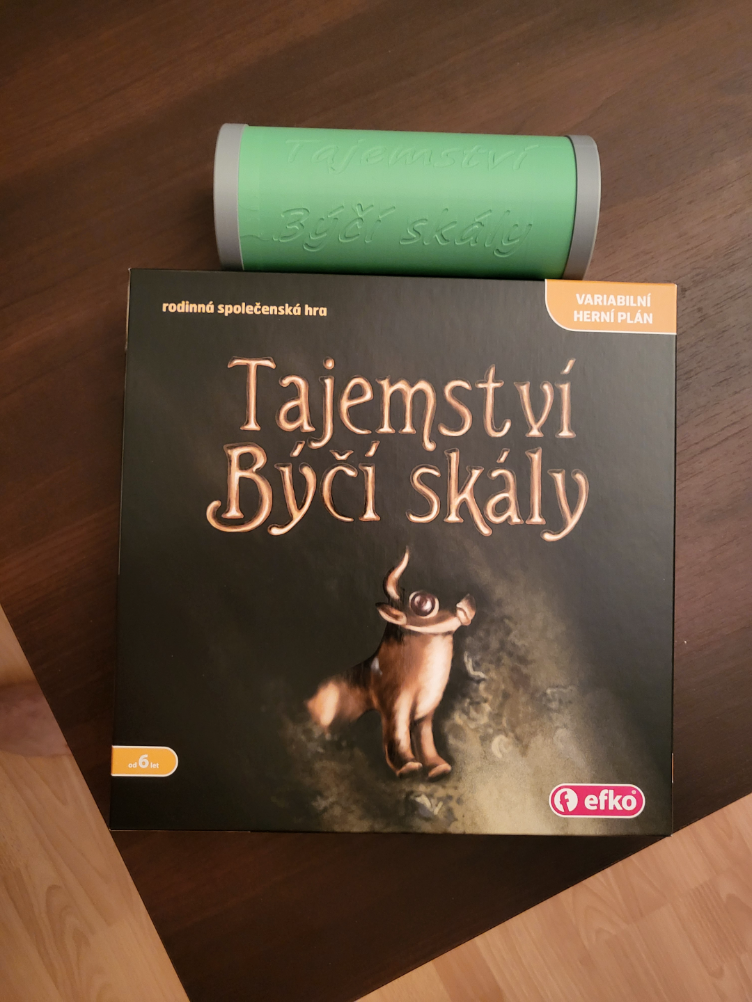 Compact Scroll-Style Box for Tajemství Býčí skály