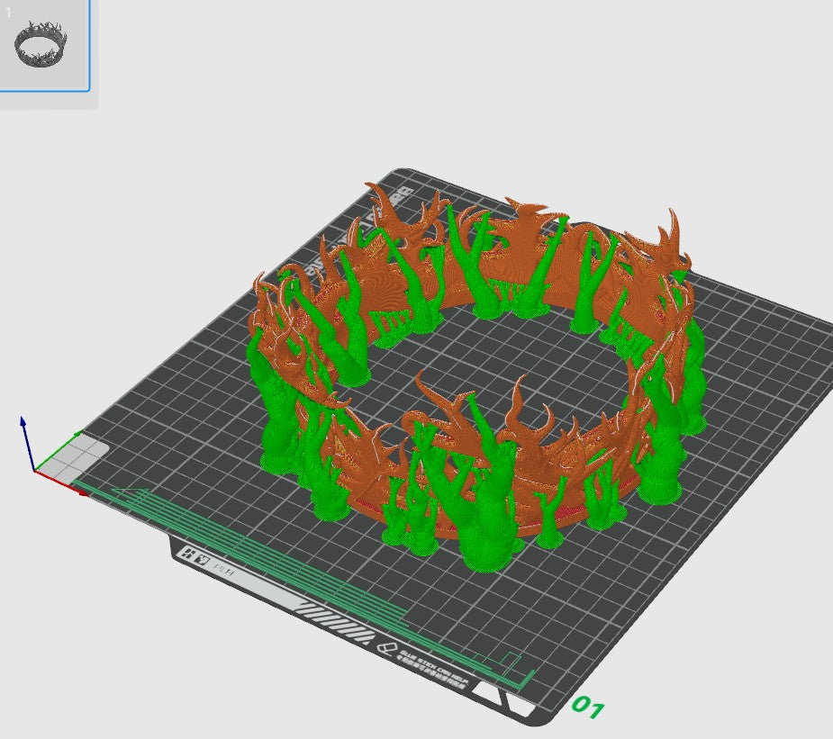 Nature Design Crown