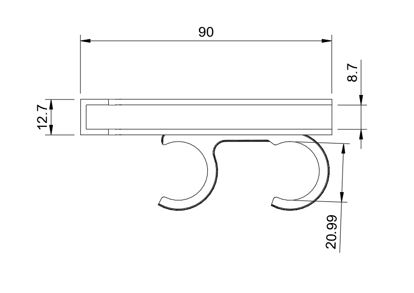 Bathroom tablet holder Lenovo M10