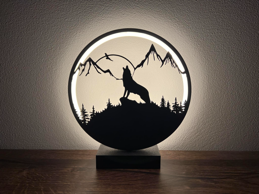 Led Ring Lamp with replacement panels