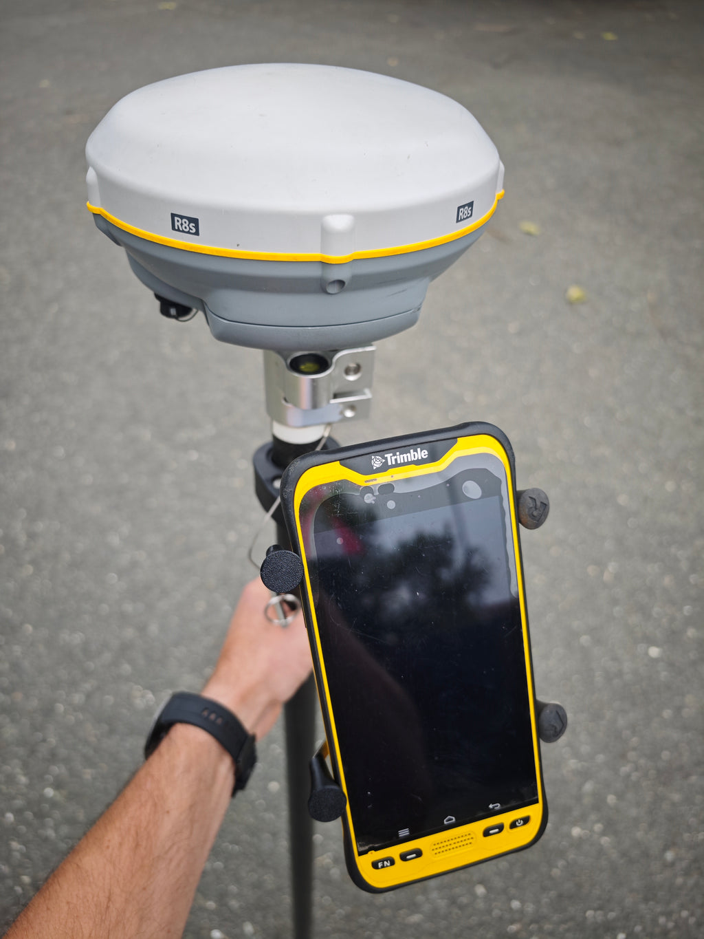 Trimble Mobile Controller Rubber Mount