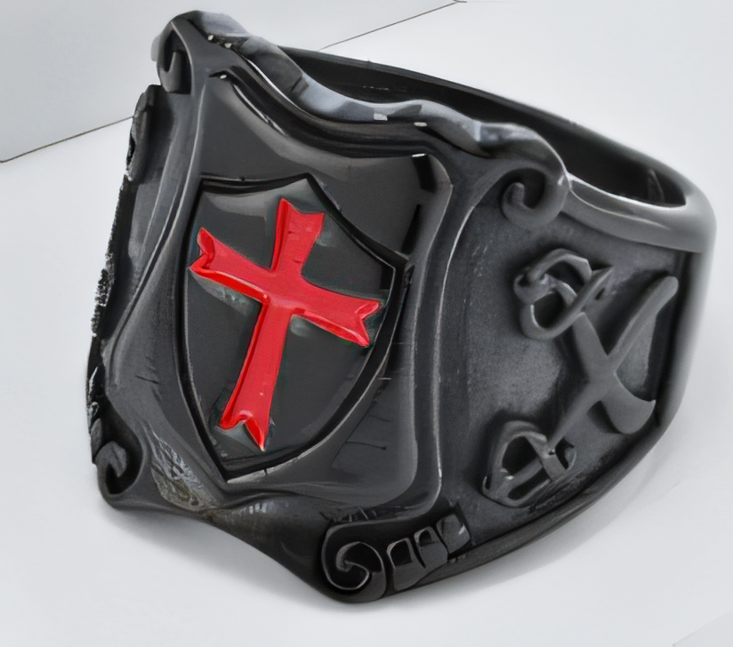 Templar Knight Signet Ring