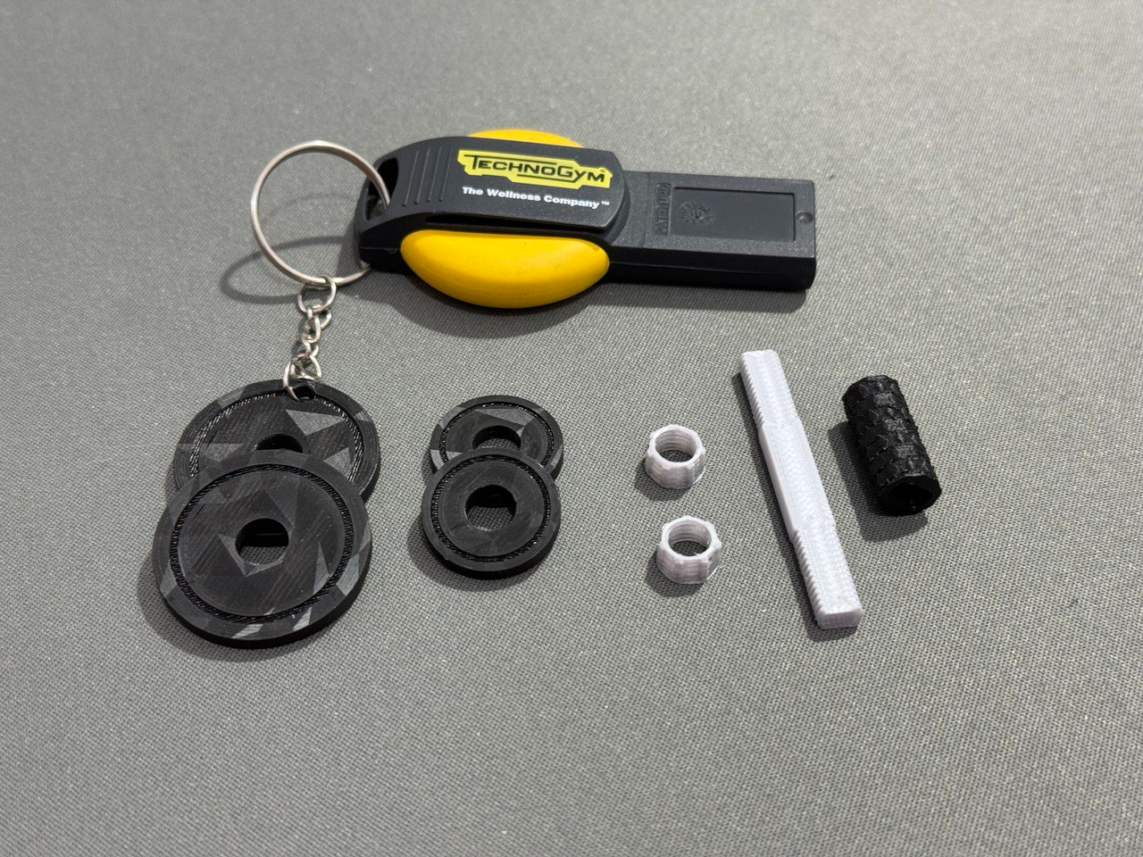 Gym Key Ring