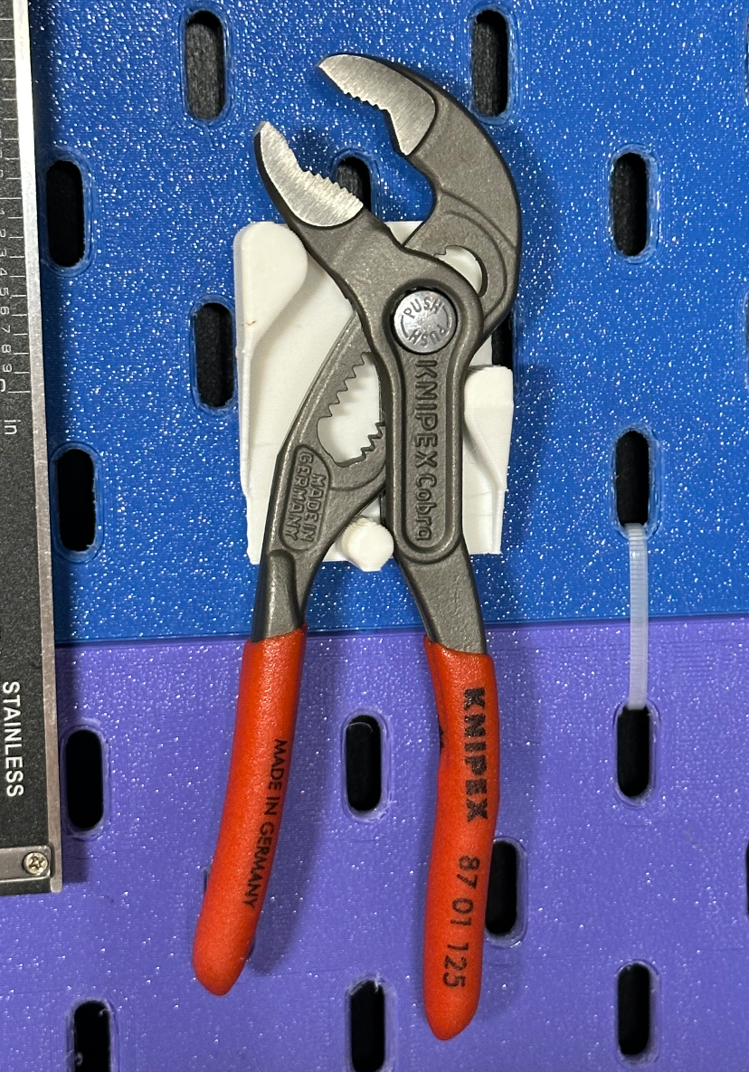 Knipex Pliers Wrench Skadis hook