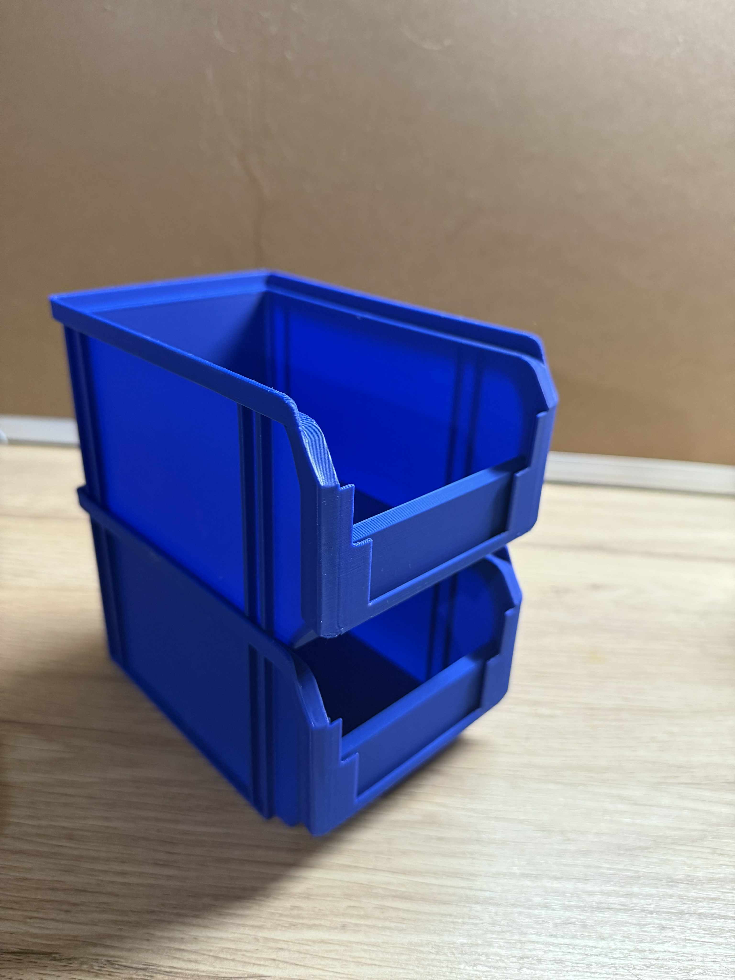 Stackable Parts Storage Bin - 150x100x80mm