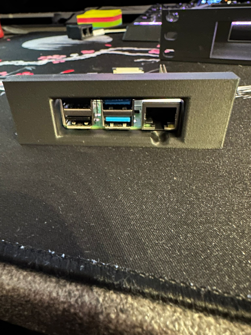 Raspberry PI Module for 1U Rack Module by @talving