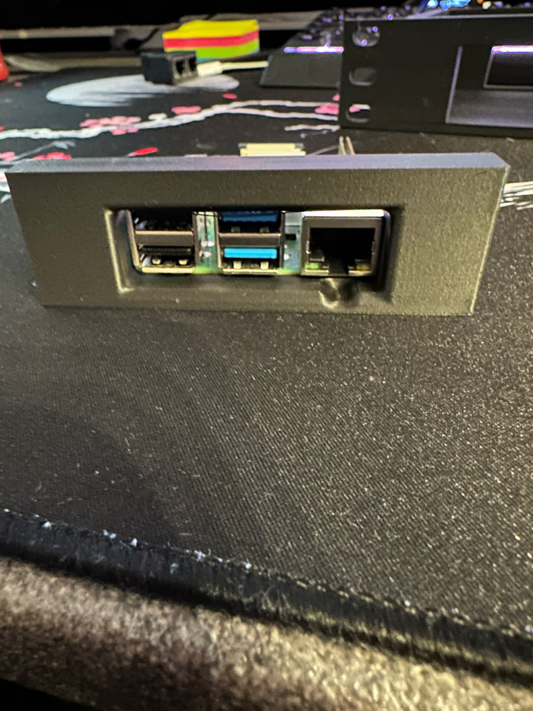 Raspberry PI Module for 1U Rack Module by @talving