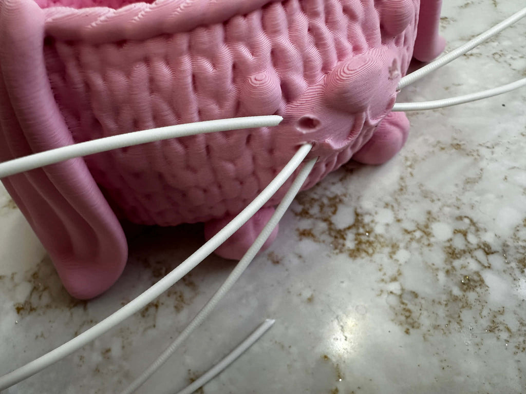 Knit Bunny Candy Bowl
