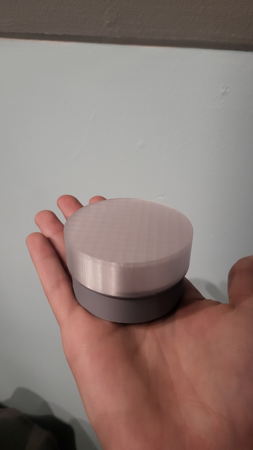 Minimal Puck Light Lamp