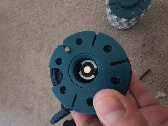 Paracord or Rope and Battery Holder