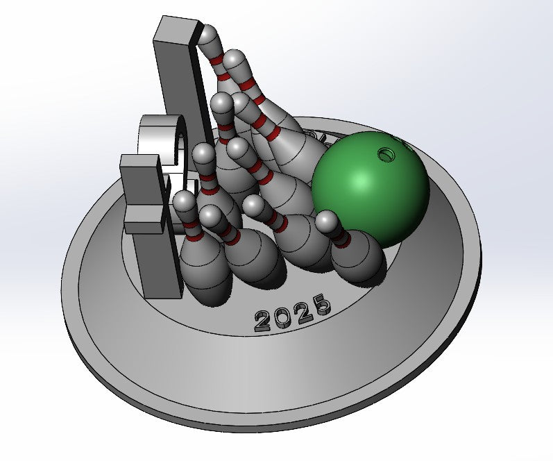 Bowling Trophy 1st Place 2025 Updated
