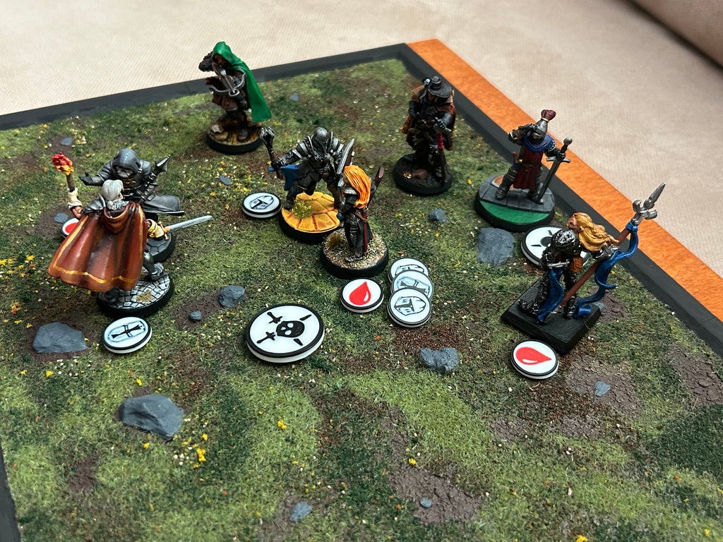 Greathelm Skirmish Game Tokens