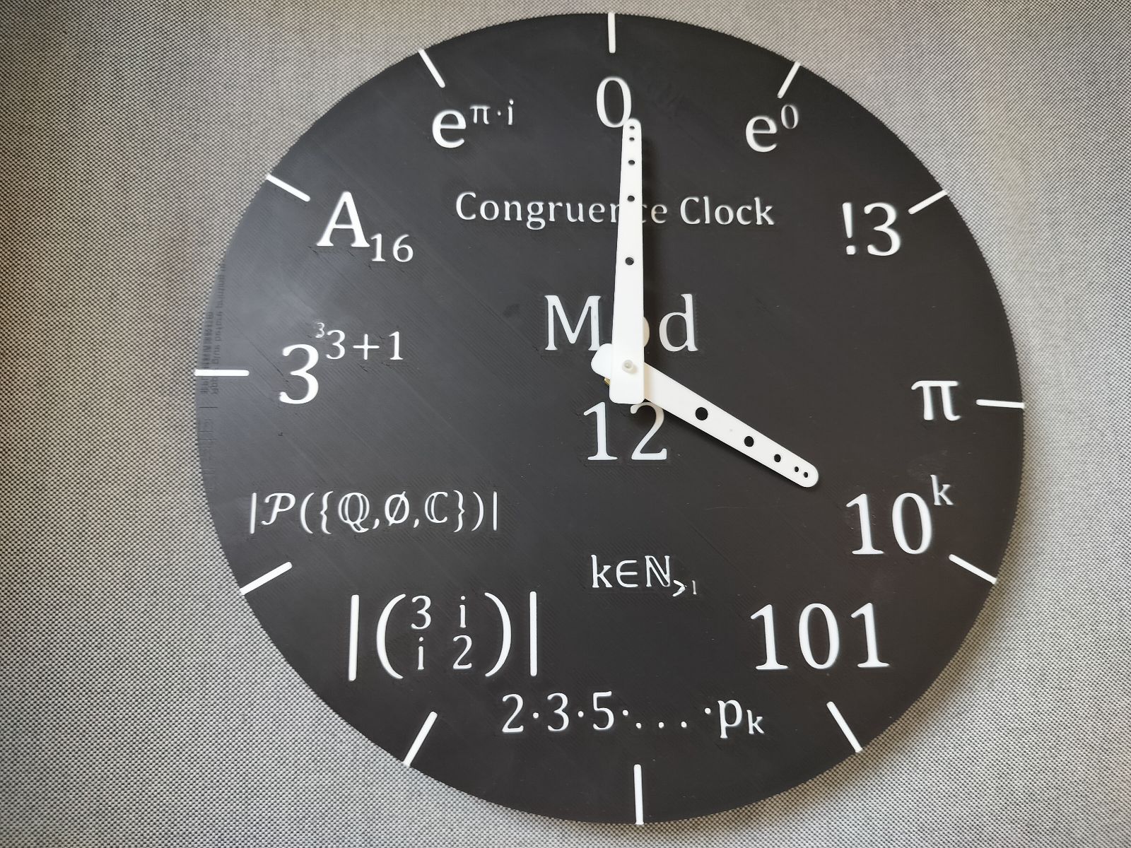 Congruence Clock