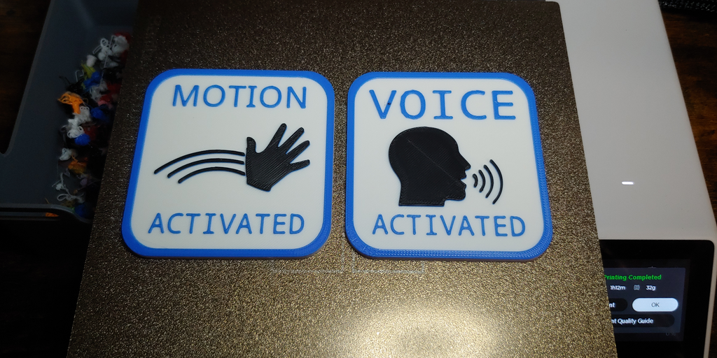 Motion and Voice Prank Sign (No AMS Needed)