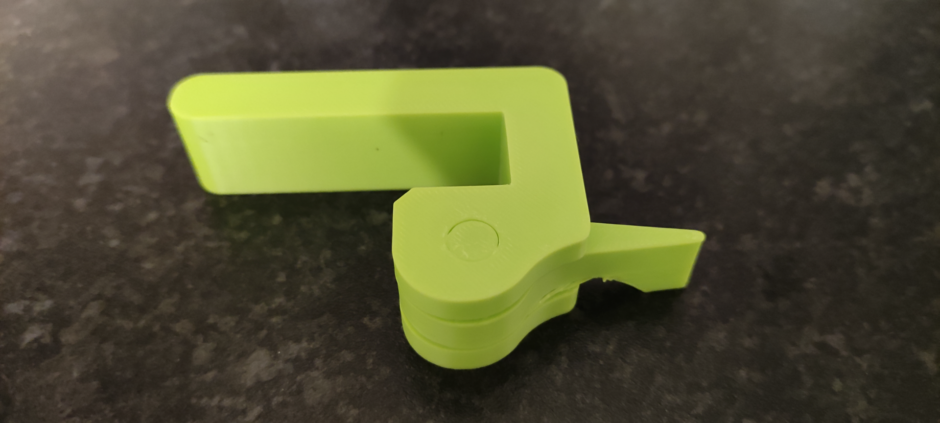 Fence stop cam clamp print in place V2