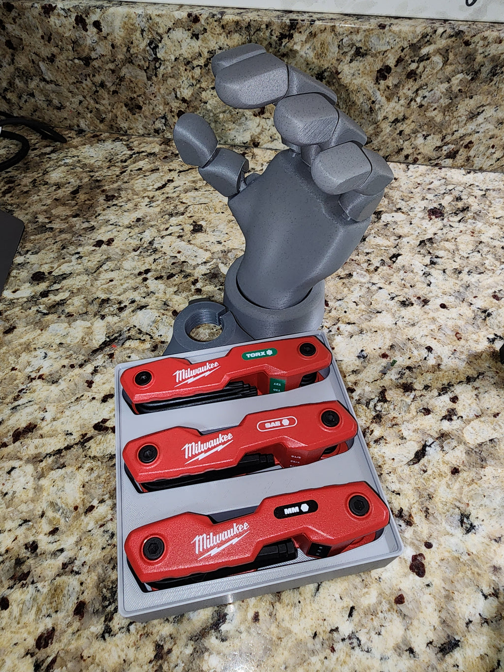 Gridfinity Milwaukee Hex Key SAE/Metric 48-22-2183