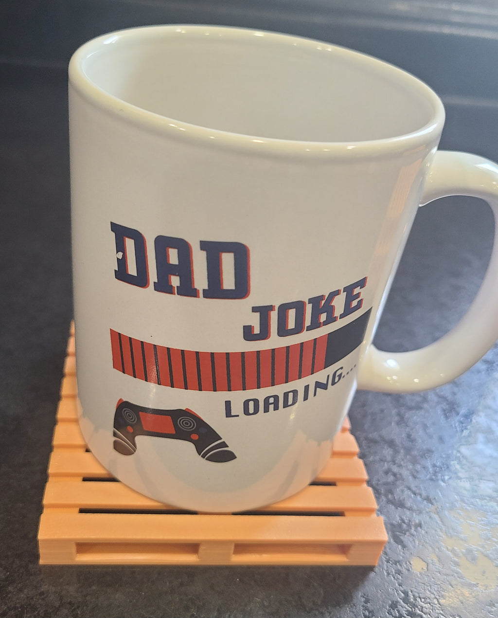 Pallet Coasters with Stand