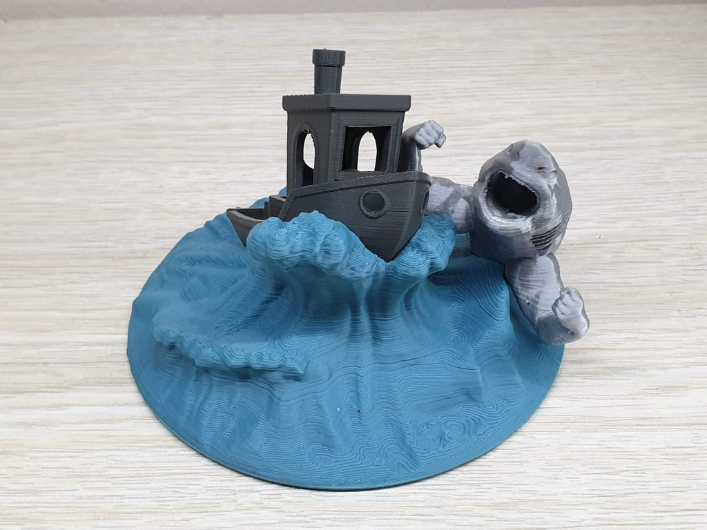 Benchy and the Silver Shark