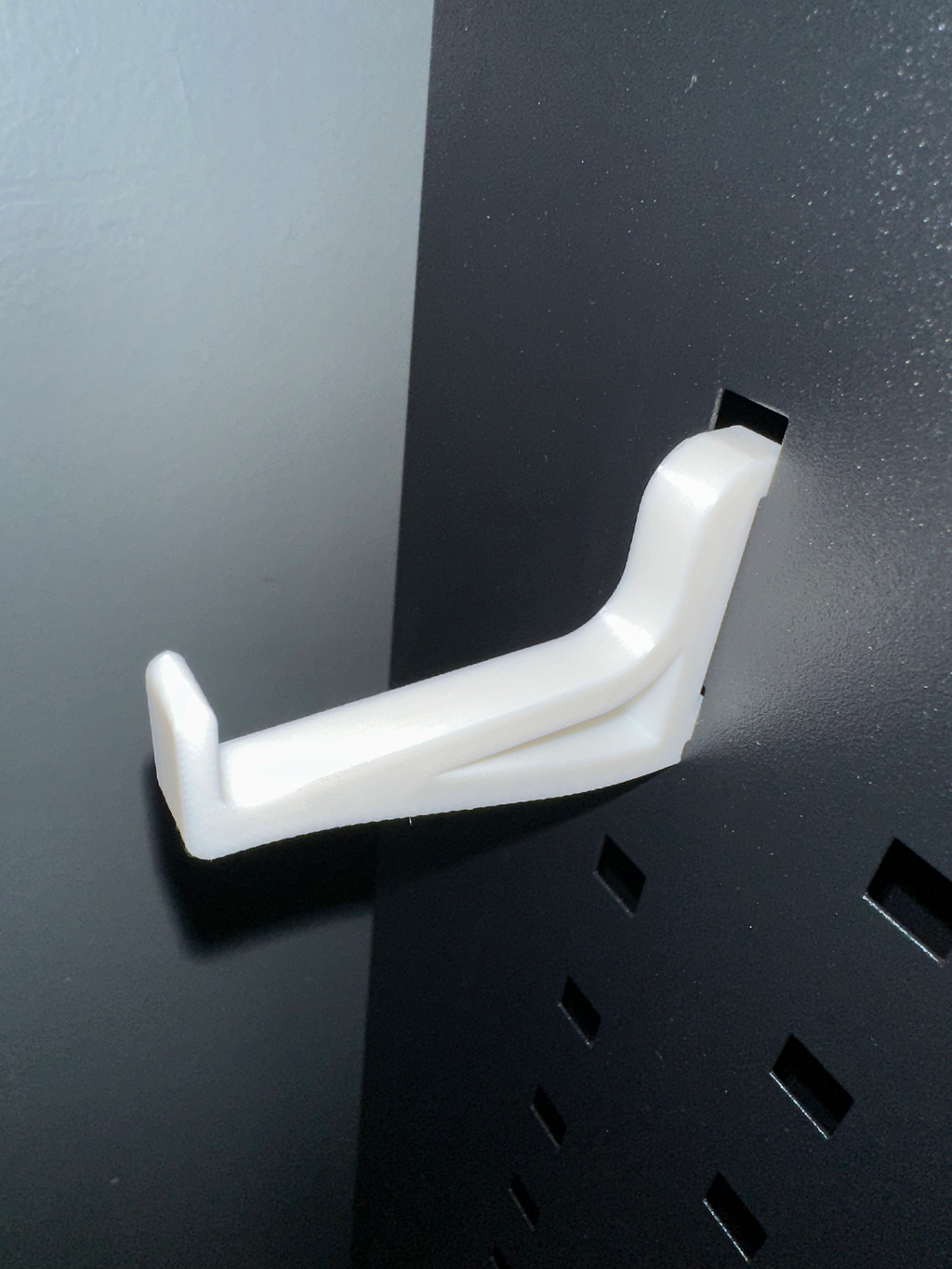 Square Pegboard Hook with Lock
