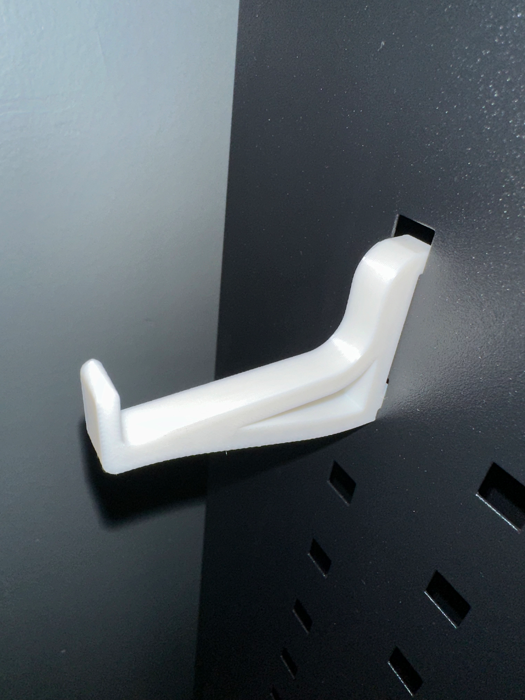 Square Pegboard Hook with Lock