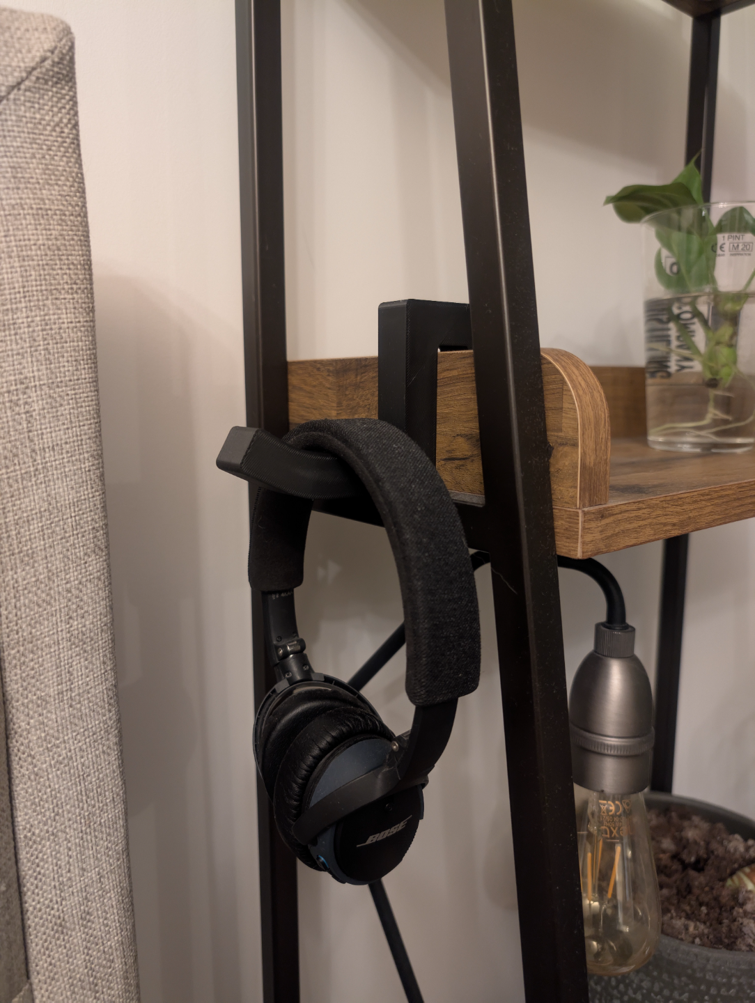 Headphone hook for Next Bronx style furniture