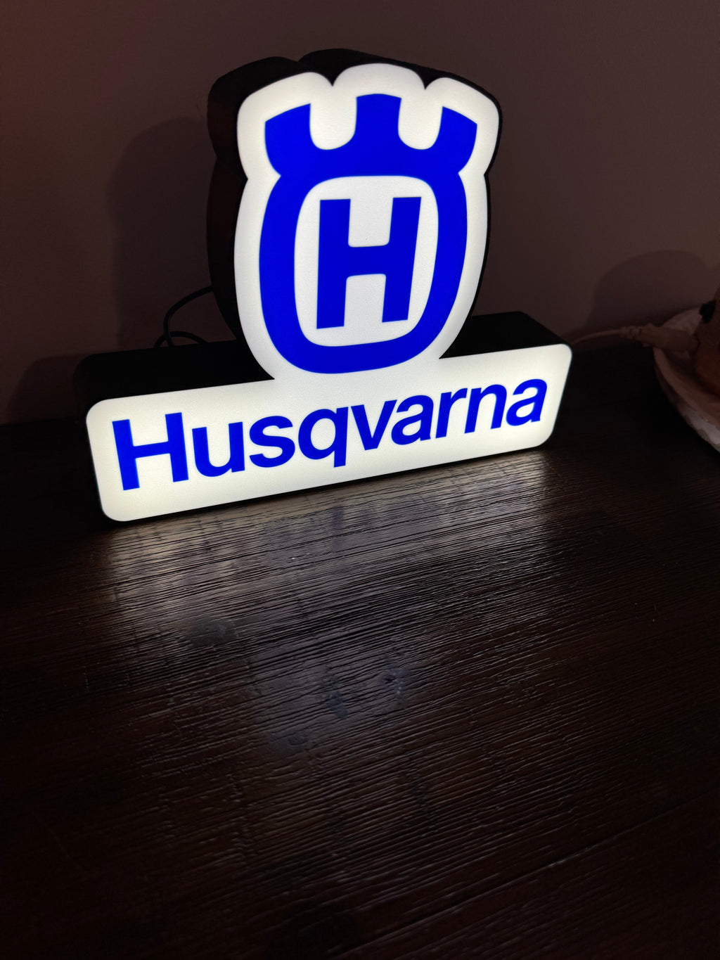 Husqvarna Logo - Light up Sign