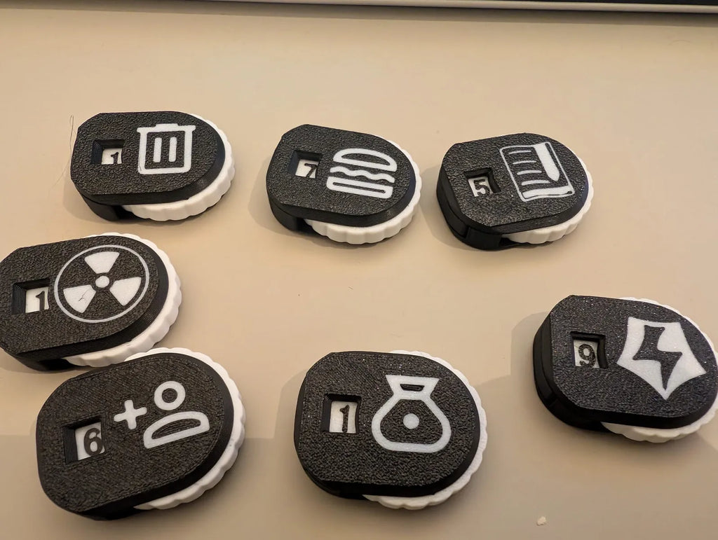 Magic the gathering counters(stats, tokens, etc)