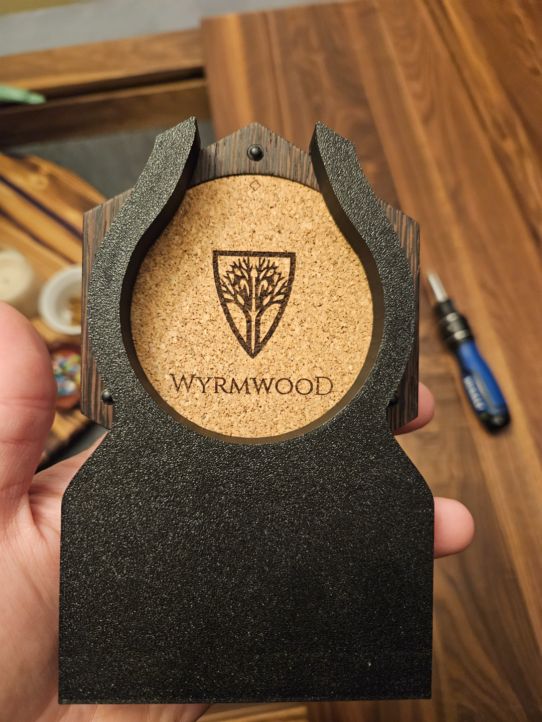 Wyrmwood Hex Tile Cup Wine Holder