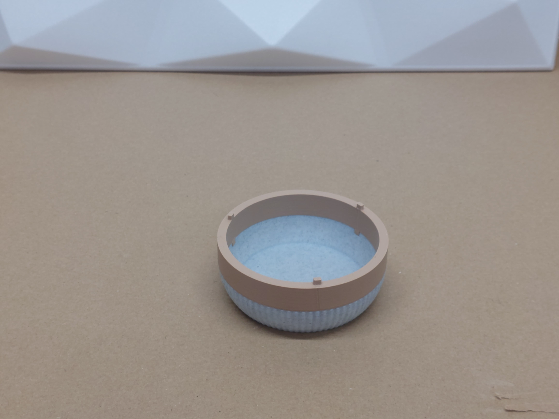 3-part modern planter